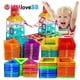 thumbnail image 5 of Juguete Construccion Castillo Bloques Magneticos 77 Piezas Colores, 5 of 6
