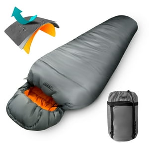 Saco De Dormir Termico 0 A 15 Grados Momia Overfit Camping