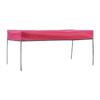 Magideal - Toldo De Vagón Remolque De Transporte Jardín Camping Carro Sombrilla , Rojo Oscuro