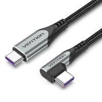 Cable Usb-C A Usb Angulado 5A De Aluminio-1M - Vention