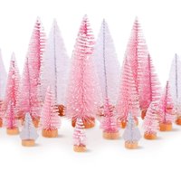 Árbol De Navidad Artificial Leyndo Mini-Navidad, 24 Unidades