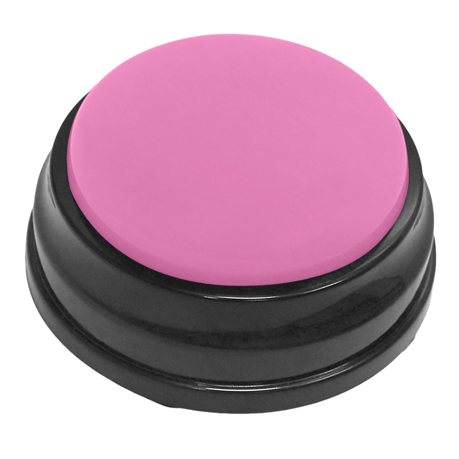 Magideal - Botón De Sonido Grabable, Comunicación, Juguete Interactivo, Grabadora, Reproducción, Cachorro Parlante, Gatito, Grabación, Botón De Voz Para Que Los Niños Aprendan. Rosado