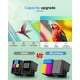 thumbnail image 4 of Paquete combinado de cartuchos de tinta Mooxrbog 21XL 22XL para impresoras HP, 4 of 6