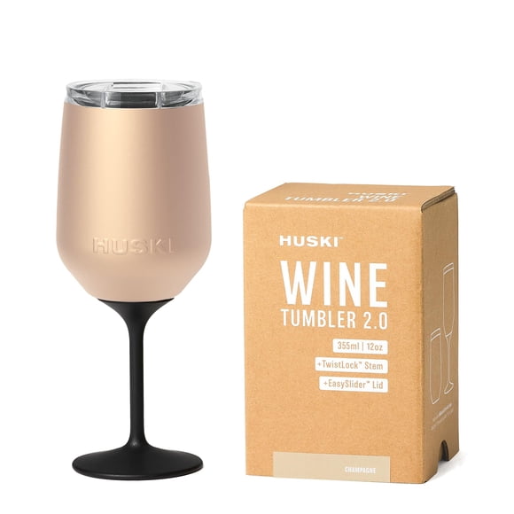 Vaso para vino Huski 2.0 con triple aislamiento, 355 ml