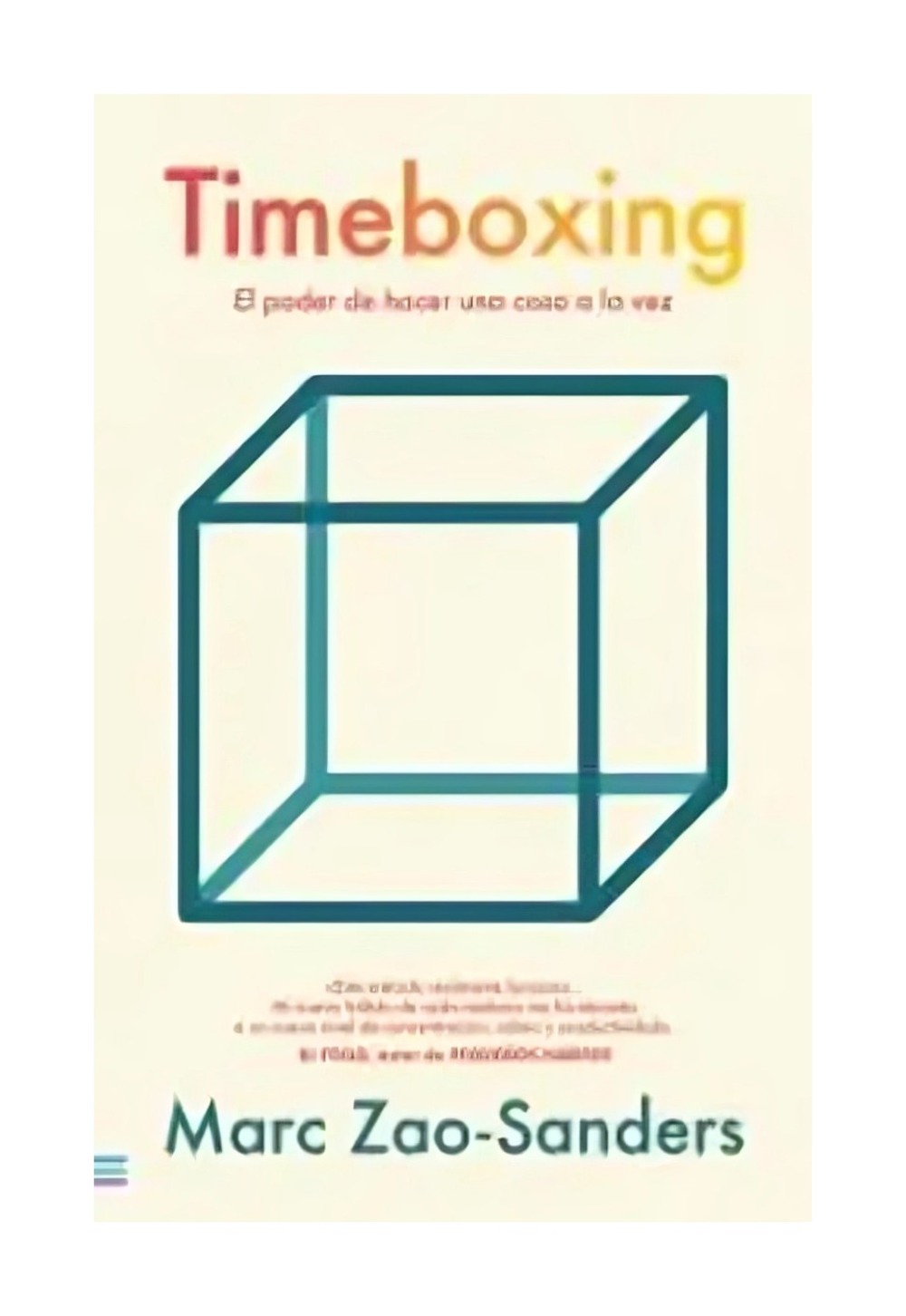 Tendencias - Libro Método Timeboxing El Matt Watkinson Csaba Konkol