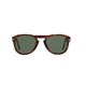 thumbnail image 3 of Anteojos de sol Persol 54 mm con montura tortuga y lentes verdes, 3 of 4