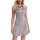 thumbnail image 1 of INSPIRE CHIC Vestido de Mezclilla sin Mangas para Mujer Regreso a Clases Vestido Mini de Línea A con Botones y Bolsillos Gris 2XL, 1 of 5