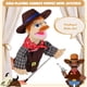 thumbnail image 4 of Marioneta de mano YoungJoy Juego de rol Cowboy Chef Doctor Fireman +, 4 of 7