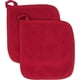 thumbnail image 1 of Juego de agarraderas de tela de rizo de algodón, almohadillas para calentar alimentos, paquete de 2, 1 of 8