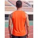 thumbnail image 3 of INSPIRE CHIC Camiseta sin mangas de gimnasio para hombre, transpirable, de verano, M Naranja, 3 of 5