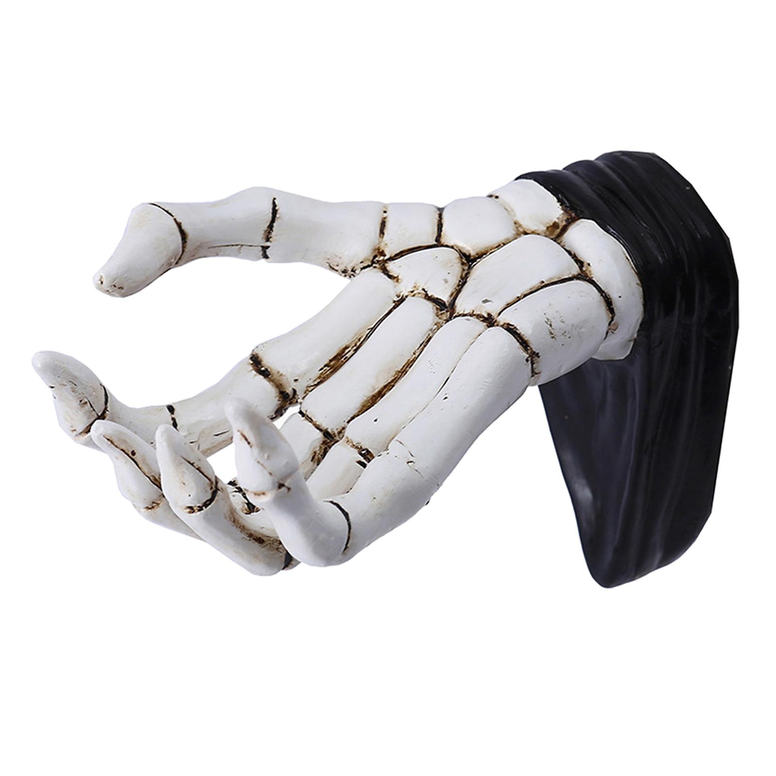 Bothyi - Gancho De Llaves Montado En La Pared De Mano Fantasma Gótico, Adorno De Pared Para Decoración Del Hogar O Bar