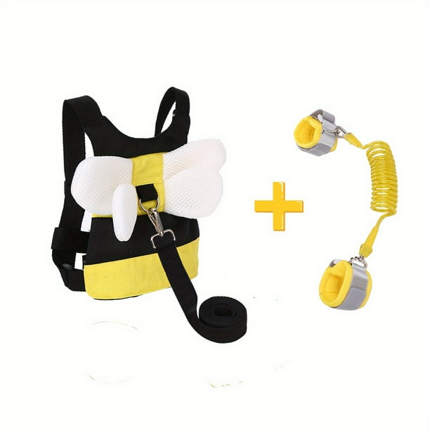 3 In 1 Toddler Harness Leashes- Baby Leash&Anti Lost Wrist Link, Kids Safety Traction Strap Belt For 1-5 Years Children Walking,Suitable For Boys/Girls