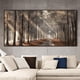 thumbnail image 1 of 1pc Nature Sunshine Canvas Painting, Trees Poster, Landscape Forest Wall Art Pictures, Scandinavian Prints, For Home Decor, No Frame, 1 of 1