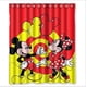 thumbnail image 1 of Cortina de ducha con diseño de Mickey Mouse y ganchos, 167 x 183 cm, 1 of 3
