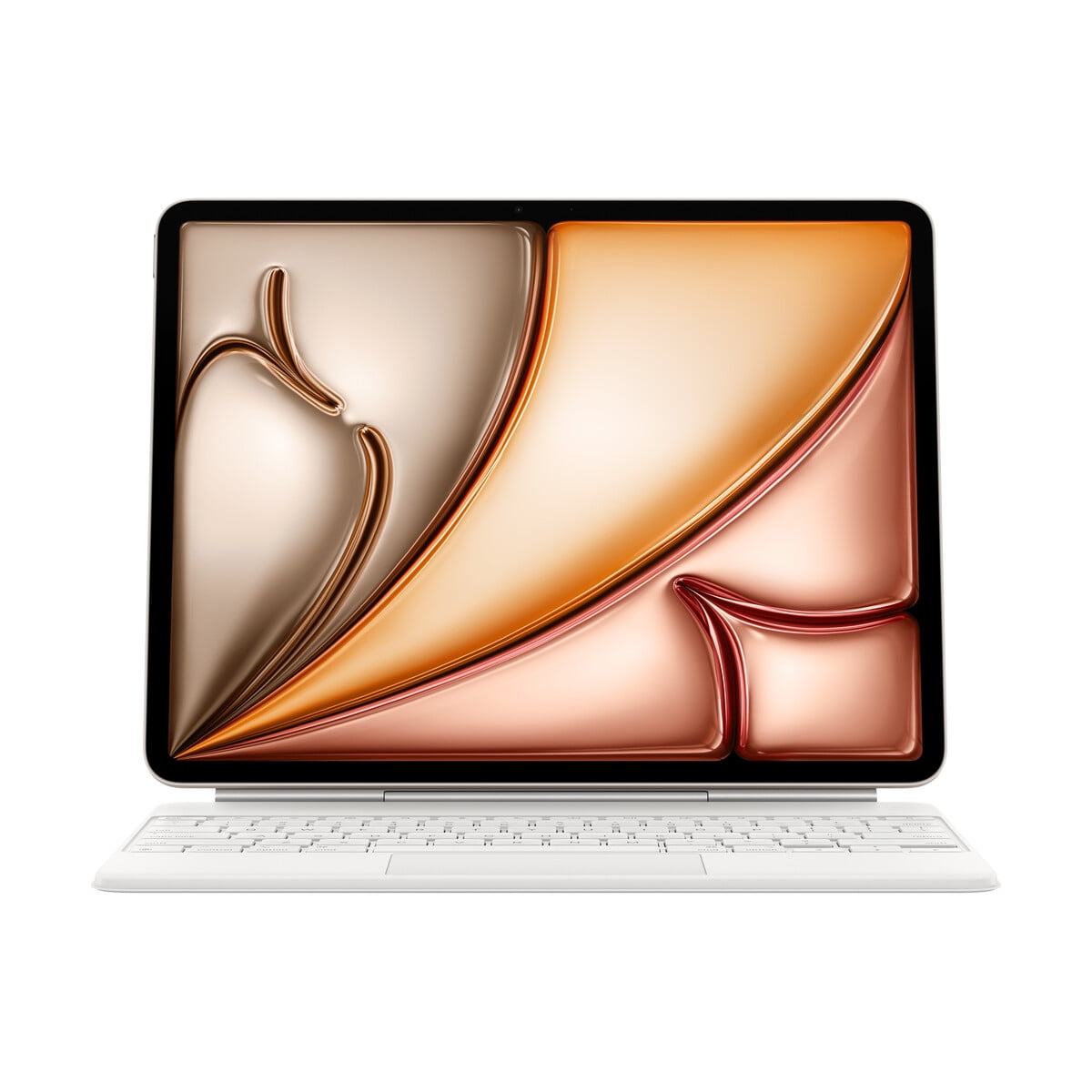 Teclado Apple Magic Para Ipad Air 13 Pulgadas Blanco