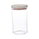 thumbnail image 3 of Tarro De Almacenamiento Con Tapas Herméticas Tarro Transparente Tarro De Almacenamiento De Alimentos Para Té Blanco Rosa 500ML, 3 of 3