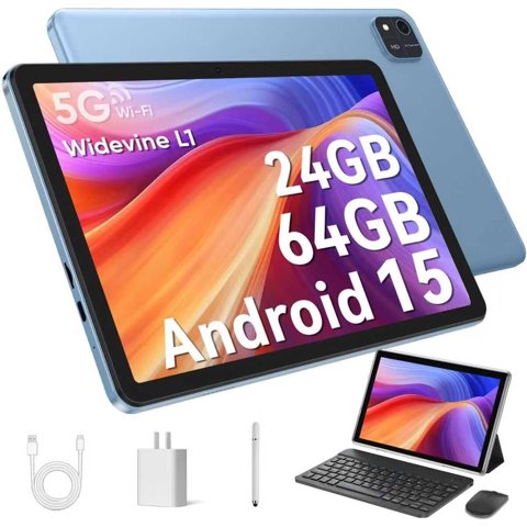 Tablet Eddbni C30 10.1 Android 15 24Gb Ram 64Gb Rom Wifi