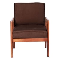 Latam Home - Sitial Frankfurt Tela Velvet Chocolate