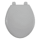 thumbnail image 1 of Asiento Plástico Redondo Antibacterial Color Gris - Bemis, 1 of 3