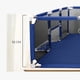 thumbnail image 4 of Corral de Seguridad Bebe 180 Cm. Con Aro y Arco + 30 Pelotitas Azul Marino, 4 of 7