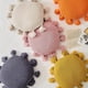 thumbnail image 4 of XmhyTop Almohada Rellena de Algodón, Diseño Orgánico Círculo Redondo, Para Manualidades, 40 cm, Color Gris, 4 of 4