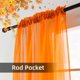 thumbnail image 3 of Cortinas Sheer Youleyar con Bolsillo para Barra, 2 Paneles, 3 of 3