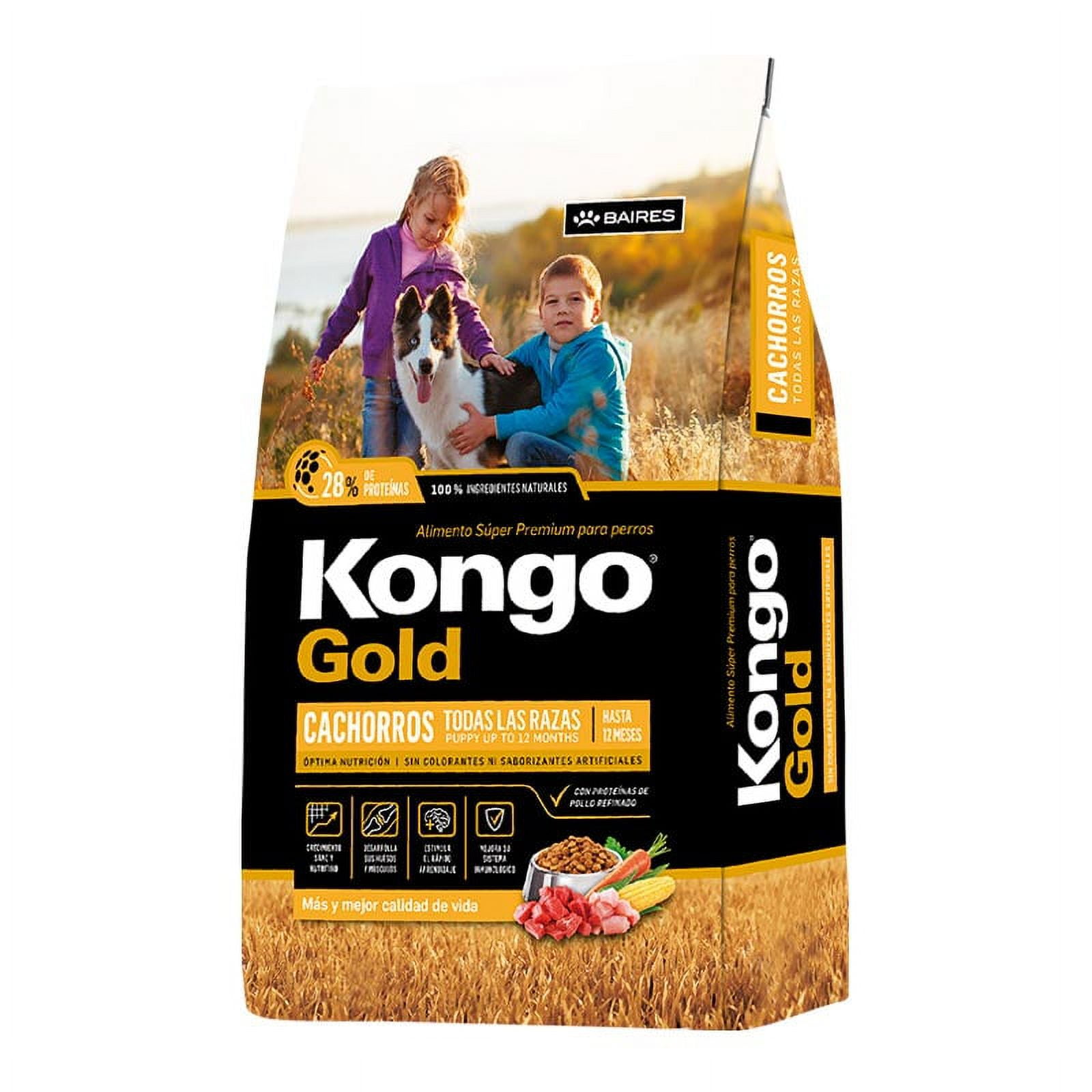 Kongo - Gold Alimento Cachorros Todas Las Razas 21 Kg
