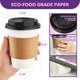 thumbnail image 4 of Vasos desechables para café PACKINNO de 12 oz con tapas y fundas, 4 of 9