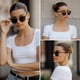 thumbnail image 5 of Gafas de sol WearMe Pro Skyler polarizadas redondas retro para mujer, 5 of 6