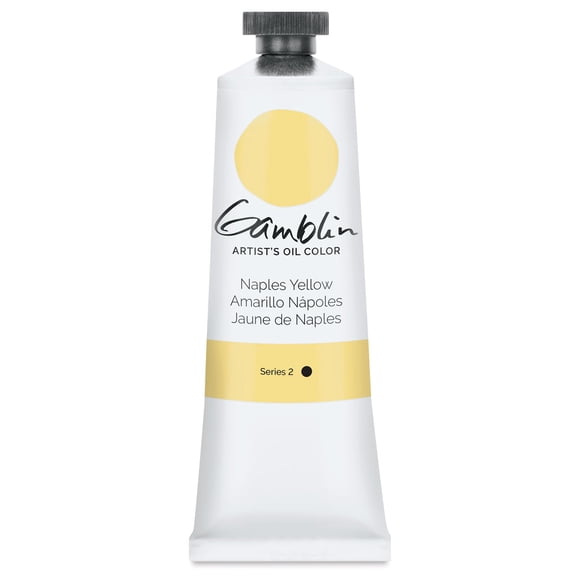 Gamblin Óleo Artístico 37 ml Tono Amarillo Nápoles