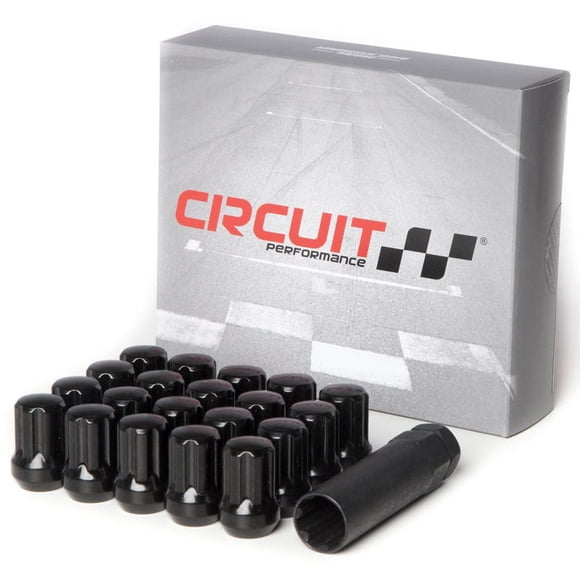 Tuercas de rueda Circuit Performance 14x1.5 negras 20 uds + herramienta