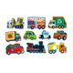 thumbnail image 2 of Puzzle Let's Begin Vehículos 20pcs Crocodile Creek, 2 of 2