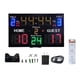 thumbnail image 3 of Marcador de baloncesto de interior profesional Control remoto Montaje en pared Conteo de faltas Marcador digital electrónico Reloj de puntuación para, 3 of 5