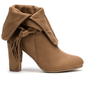 Botín Mujer Caqui Yani Carbin