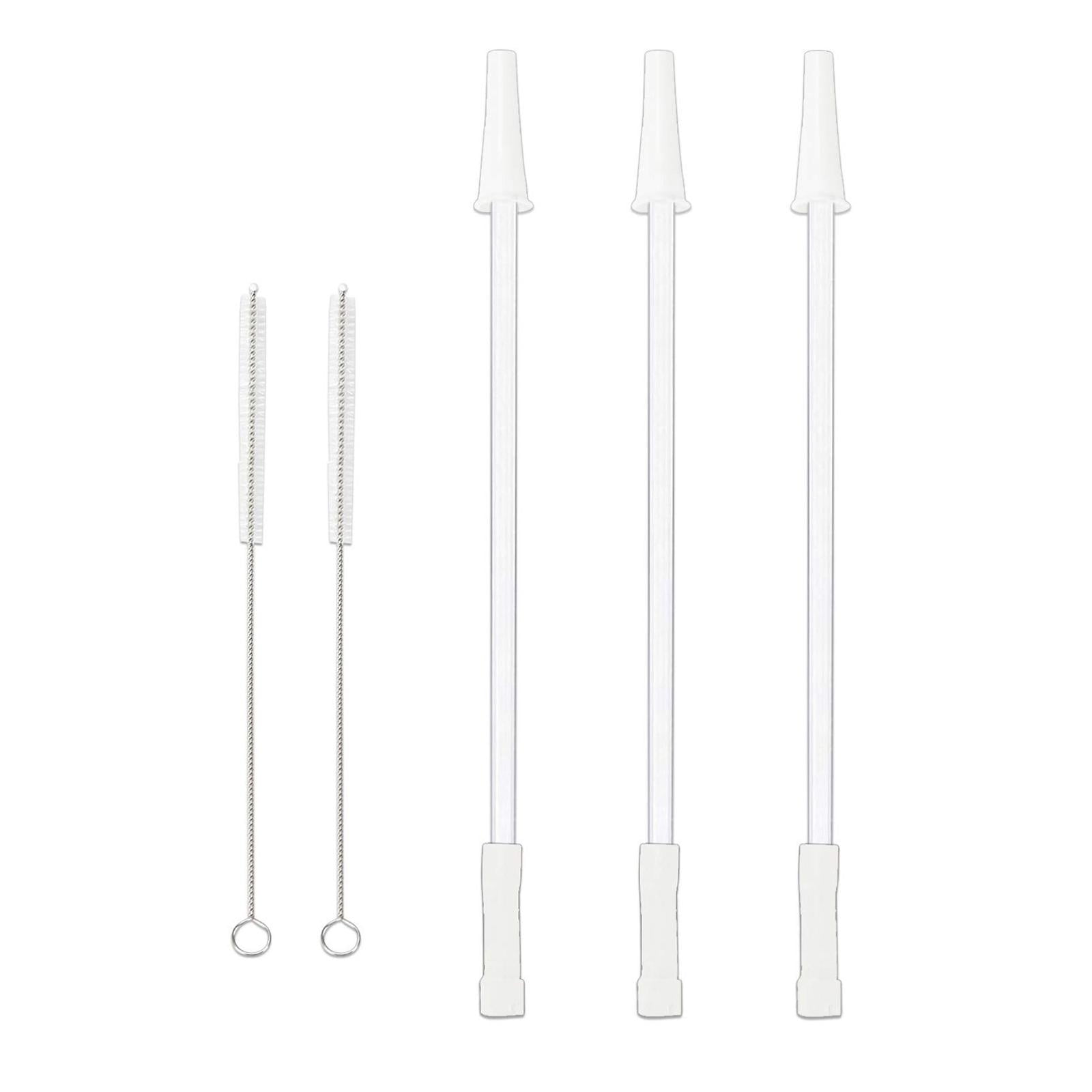 Magideal - Pajitas Para Beber, Pajitas Extralargas De 30,5 Cm, Pajitas Reutilizables Para Vaso, Bebidas Frías Y Calientes, Vasos De 1000 Ml/2000 Ml, Café, Botell