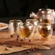thumbnail image 2 of Set 4 Mug Taza Café Vaso Doble Pared 80 Ml Vidrio Termica, 2 of 3