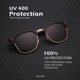 thumbnail image 2 of Gafas de sol KALIYADI polarizadas semisin montura que bloquean los rayos UV, 2 of 5