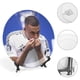 thumbnail image 4 of Kylian Mbappé Plato decorativo de porcelana fina (bone china), plato decorativo de cerámica para hogar, oficina, soporte de pared, platos decorativos para dormitorio 15 cm, 4 of 6