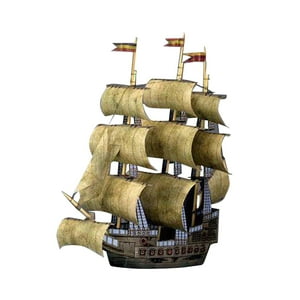 Sharplace - Barco Pirata, Manualidades, Regalos, Estilo Vintage, Velero, Modelo, Kits Para Niños