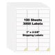 thumbnail image 1 of Etiquetas De Código De Barras Con Dirección De Envío 1x2 625 3000 Unidades, 1 of 7