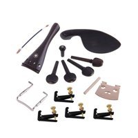 Magideal - 4/4 Accesorios De Violín Kit Claves, Herramientas Resistentes De Luthier, Piezas De Bricolaje De Violín De Los Sintonizadores Profesionales Fáciles De