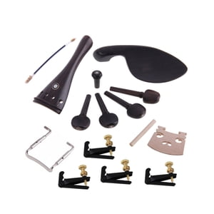 Magideal - 4/4 Accesorios De Violín Kit Claves, Herramientas Resistentes De Luthier, Piezas De Bricolaje De Violín De Los Sintonizadores Profesionales Fáciles De