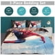thumbnail image 2 of Spiderman Room Decor Bedding Set with Sheets And Pillow 3 Piece Bedding Super Soft Fade Resistant Microfiber for Boys Girls Kids Twin, 2 of 5