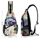 thumbnail image 2 of Mercury Filmworks Riñonera Bandolera con Estampado Integral para Hombres y Mujeres, Bolso Cruzado Gráfico de Tendencia, Mochila de Hombro Streetwear para Ciclismo y Deportes, Riñonera Versátil Casual, 2 of 6