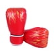 thumbnail image 3 of Guantes de boxeo para niños adultos Thai caseing Thai Sparring Kickboxing Guantes PU Cuero Punzonado Heavy Bag , ROJO, adulto Rojo Adulto, 3 of 5