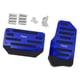 thumbnail image 4 of 2X Freno Acelerador Sport Antideslizante Pedal Pad Vehículo Automático AT Coche Azul, 4 of 5