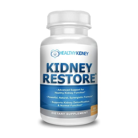 Healthy Kidney Restore Cuidado Limpieza Renal Probioticos 60 Dr Caps