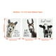 thumbnail image 1 of 3pcs Farmhouse Bathroom Wall Art - Llama, Cow, and Donkey Signs for Farmhouse Decor - No Frame Needed, 1 of 5
