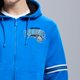 thumbnail image 4 of Sudadera con capucha GAME 7 NBA de felpa azul con cremallera completa, 4 of 4