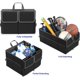 thumbnail image 4 of Organizador de maletero de coche epAuto plegable con 3 compartimentos, negro, 4 of 6